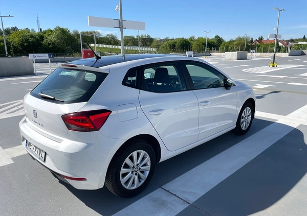 Seat Ibiza cena 46700 przebieg: 110000, rok produkcji 2019 z Kraków małe 326